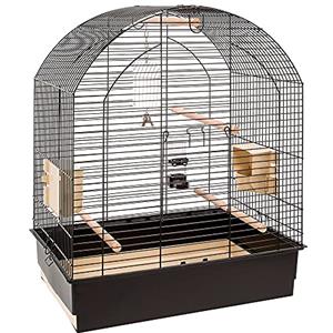 Ferplast Gabbia per Uccelli Parrocchetti e Calopsiti, Accessori Inclusi, 69,5 x 44,5 x h 84 cm.