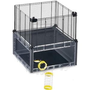 Ferplast Estensione per Gabbia Criceto, Gabbia Topolini MULTIPLA HAMSTER, Tetto, in Metallo e Plastica Riciclata