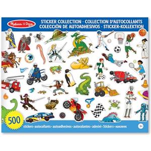 Melissa & Doug- Raccolta di Adesivi, Multicolore, 14246