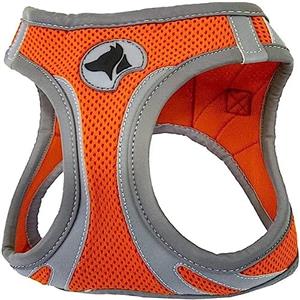 Croci C5081165 - Pettorina Riflettente Per Cani, Multicolore (Arancio), XS, 1 Pezzo