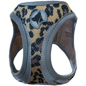 Croci C5081032 - Pettorina Riflettente Per Cani, Multicolore (Leopard), XS, 1 Pezzo