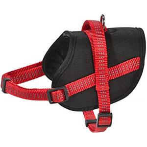 Bobby - Imbracatura Easy Safe per Cane, Colore: Rosso