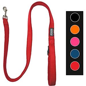 Croci Hiking Guinzaglio per Cani Reflective 2X120 cm, Rosso