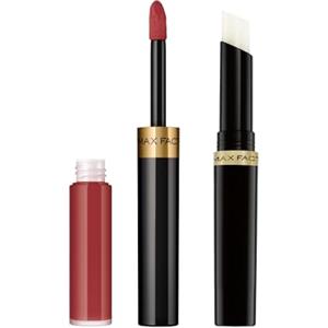 Max Factor Lipfinity Lip Colour Rossetto Liquido a Lunga Durata 2 in 1 con Finish Lucido, Balsamo Idratante per Labbra Morbide e Lucenti - 102 Glistening, 2,3 ml + 1,9 g