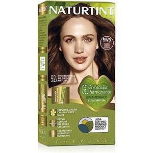 NATURTINT Biobased, colorazione permanente senza ammoniaca, 100% copertura di capelli grigi, tintura per capelli, ingredienti naturali, colore intenso, naturale e durevole, 5 WB marrone rame, 170 ml