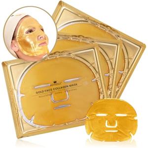 Revitale - Maschera viso in oro 24K, arricchita con collagene
