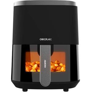 Cecotec Friggitrice ad Aria Cecofry Fantastik Window 4000. Air Fryer Air Fryer. 1400 W, Capacità 4 L, 9 Menu, Controllo Tattile, Tecnologia Perfectcoo, Tempo Regolabile 80-200ºc, 0-60 Minuti