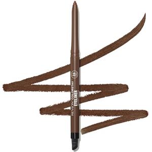 Revlon ColorStay Eyeliner Pencil, Matita Eyeliner Marrone No-Transfer e Waterproof, Temperino e Sfumino Incorporati, 203 Brown, 0.28g