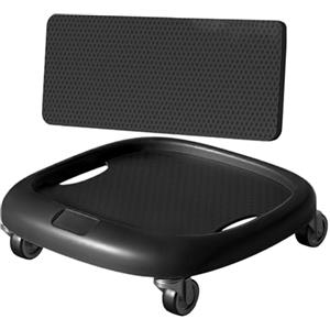 Generico Ab Roller Wheel, 360° Rotating Core Sliders with Mat, Ab Exercise Wheel, Waist Strength Trainer and Full Body Workout Tool for Home Gym Fitness Training