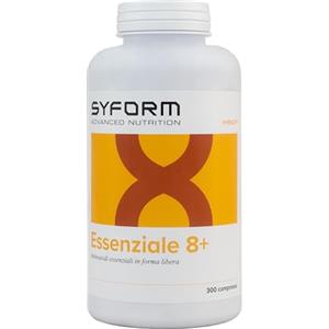 SYFORM Essenziale 8 - Integratore Alimentare con Aminoacidi Essenziali e Vitamina B6 | 300 Compresse per Benessere Quotidiano