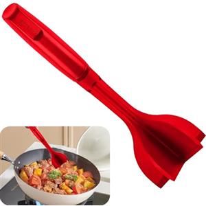 Saituo Home Tritacarne in Nylon,Tritacarne Macinato,Tritacarne,Pressa per Patate in Nylon Resistente Al Calore,Utensile da Cucina,Tritacarne,Pentole Multifunzionali (rosso)