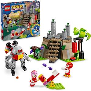 LEGO Sonic the Hedgehog Knuckles e il Santuario del Master Emerald, Set Ispirato al Videogioco con Alloggio da Costruire, 4 Personaggi, Jetpack e Catapulta, Gioco per Bambini e Bambine da 8 Anni 76998