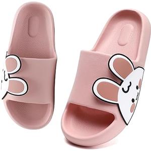 Waysoland Ciabatte donna uomo estive da Spiaggia Sandali,Ciabatte Morbide per bambini bagno,Doccia,pantofole antiscivolo infradito per interni ed esterni(rosa,39/40 EU)