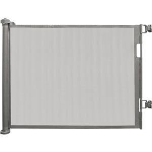 HUOLE Cancello Barriera Sicurezza Griglia Espandibile per Porte, Cancelletto per Bambini Estensibile, 0-180 cm Scale e Corridoi, Uso Interni ed Esterni,86 * 180 cm-grigio