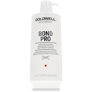 Goldwell Dualsenses Bond Pro Shampoo Fortificante 1000 ml per Capelli Deboli e Danneggiati con Estratto di Alga Rossa