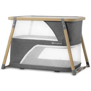 Kinderkraft Lettino Da Campeggio Sofi, Culla 4 In 1, Materasso Morbido, Per Bambini Da 0-15 Kg, Grigio, 107 X 63 X 71 Cm