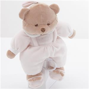 Nanan Carillon Orsetto Puccio Rosa - Peluche Morbido per Lettino con Sinfonia Rilassante