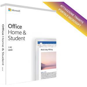 Microsoft Office 2019 Home and Student - PC Windows - Fatturazione Italiana