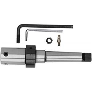 Fdit Albero per fresa anulare per trapano a colonna, cono Morse 3 (MT3) a gambo Weldon 3/4con di raffreddamento per trapano: trapano magnetico Tornio verticale Foratura