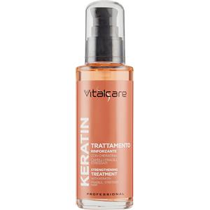 Vitalcare Keratin - Trattamento Rinforzante alla Cheratina per Capelli Fragili e Stressati, 100 ml