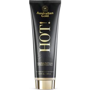 Australian Gold Hot! Black 250 ml - Cosmetico solare anti age con autoabbronzante per un colore extra dark