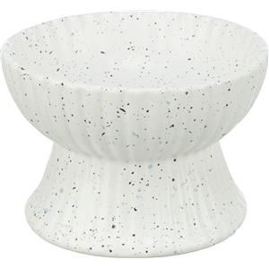 Trixie Ciotola Rialzata in Ceramica Bianca - 200 ml, Ø 13 cm