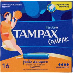 Tampax Compak Super Plus 16 Pz