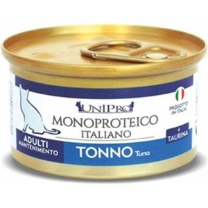 *Unipro UNIPRO PER GATTI ADULT CON TONNO UNICAMENTE BARATTOLO 85 G