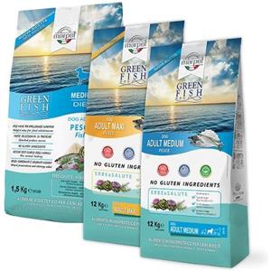 *Marpet Green Fish Dog Diet Medium 1,5Kg New Ca30/015