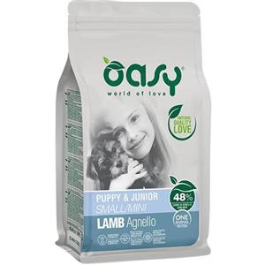 *Oasy Oasy Dog One Puppy Small/Mini Agnello 800Gr New