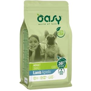 Oasy Alimento Secco per Cani Adulti di Taglia Piccola con Agnello - 1 kg