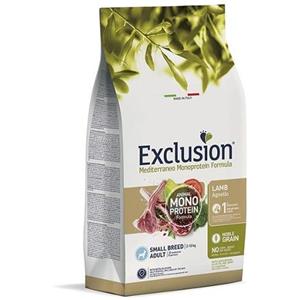 Exclusion Cibo Secco Monoproteico per Cani Adulti di Piccola Taglia con Agnello - 500g