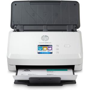 Hp Scanner di documenti Hp ScanJet Pro N4000 snw1 Nero/Bianco [6FW08A]