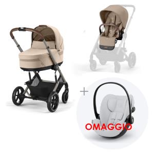 Cybex Gold G - Cybex Gold Trio New Balios S Lux Almond Beige Telaio Taupe Con Cloud G 2025