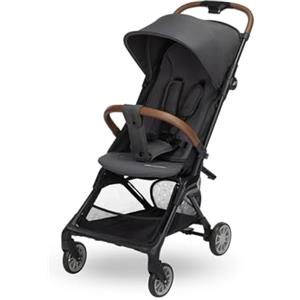 Bebeconfort Zephir, Passeggino Pieghevole da Viaggio, 0-4 Anni, fino a 22 kg, Passeggino Leggero (4,5 kg), Viaggio Aereo, Chiusura Compatta, Seduta Reclinabile, Cestello Portaoggetti, Mineral Graphite