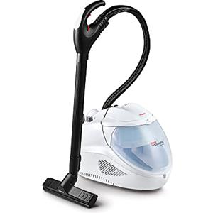 Polti Vaporetto Lecoaspira FAV30, Pulitore a Vapore e Aspirapolvere con Filtro ad Acqua, Doppia Funzione, Potenza Totale 2450 W, Pressione Max Caldaia 4 Bar, Tappo di Sicurezza, Bianco