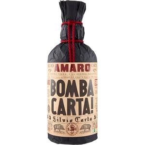 Generico Amaro Bomba Carta Silvio Carta da Erbe Spontanee Sarde 33% vol 700ML