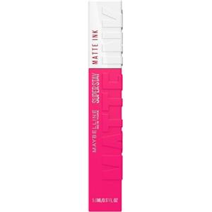 Maybelline New York Rossetto Matte SuperStay Matte Ink, Tinta Labbra a Lunga Tenuta, Colore Intenso e Vibrante, No Transfer, Romantic (30), 5 ml