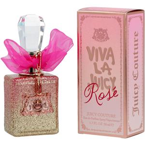 Juicy Couture Viva La Juicy Rosé Eau de Parfum 50 ml - Fragranza floreale-fruttata per donna, lanciata nel 2015