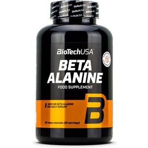 Biotech USA Beta Alanine 90 Capsule - Integratore di Beta-Alanina per Migliorare le Prestazioni Fisiche