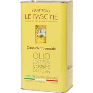 Le Fascine Classico - Olio Extravergine di Oliva 100% Italiano Estratto a Freddo Non Filtrato 100% Prodotto da Monocultivar Provenzale (3 Litri)