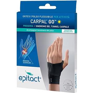 qualifarma Epitact® Carpal'Go™ Ortesi Polso Flessibile Per Sindrome Del Tunnel Carpale Sinistro Taglia M 1 Pezzo
