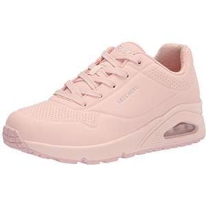 Skechers Uno Calci Gelidi, Scarpe da ginnastica Donna, Rivestimento In Tessuto Durabuck Rosa, 41 EU