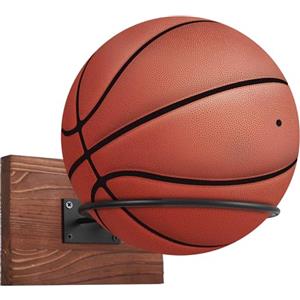 SZZHIYONG Porta Palloni da Calcio, Portapalloni da Parete per Pallone Basket, Supporto per Pallone da Parete per Rugby Pallavolo Calcio Basket Espositore(Nero)