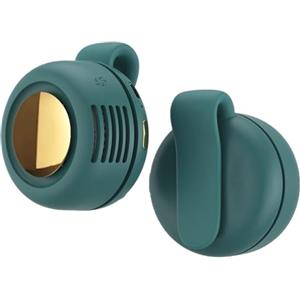 HUFENYU Mini ventilatore con clip da cintura, piccolo ventilatore con clip a vortice, ventilatore da cintura, mini ventilatore portatile ricaricabile senza pale, mini ventilatore con cintura regolabile a 3 ve