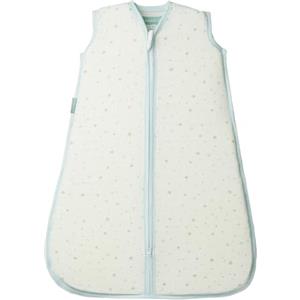 molis & co molis&co - Sacco Nanna 0.4 TOG - Sacco Nanna per Neonati - Sacco nanna estivi - Ultra-fresco e Leggero - 100% Cotone (Oeko-Tex 100) - Senza Maniche - Blue Sky (0 a 6 mesi)