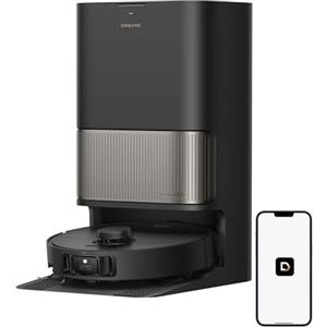 DREAME L40s Pro Ultra Robot Aspirapolvere, Auto-pulizia moci, Aspirazione 19.000 Pa, Spazzola antigroviglio, Estensione Moci e Spazzola Laterale per Angoli, evita oltre 180 oggetti, Controllo Vocale