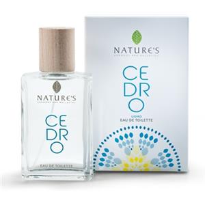Bios Line Nature's Cedro Uomo Eau de Toilette 50 ml - Fragranza rigenerante con note di cedro e bergamotto