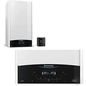 Ariston Caldaia A Condensazione Ariston Genus One+ Net 30 KW GPL Cod. 3301775 Wi-Fi Incluso - Completa Di Kit Per Scarico Fumi