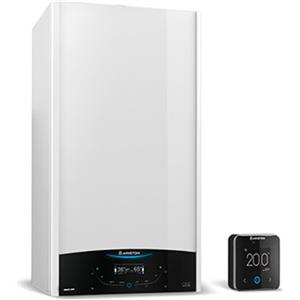 Ariston Caldaia A Condensazione Ariston Genus One+ Net 30 KW Metano Cod. 3301775 Wi-Fi Incluso - Completa Dì Kit Per Scarico Fumi